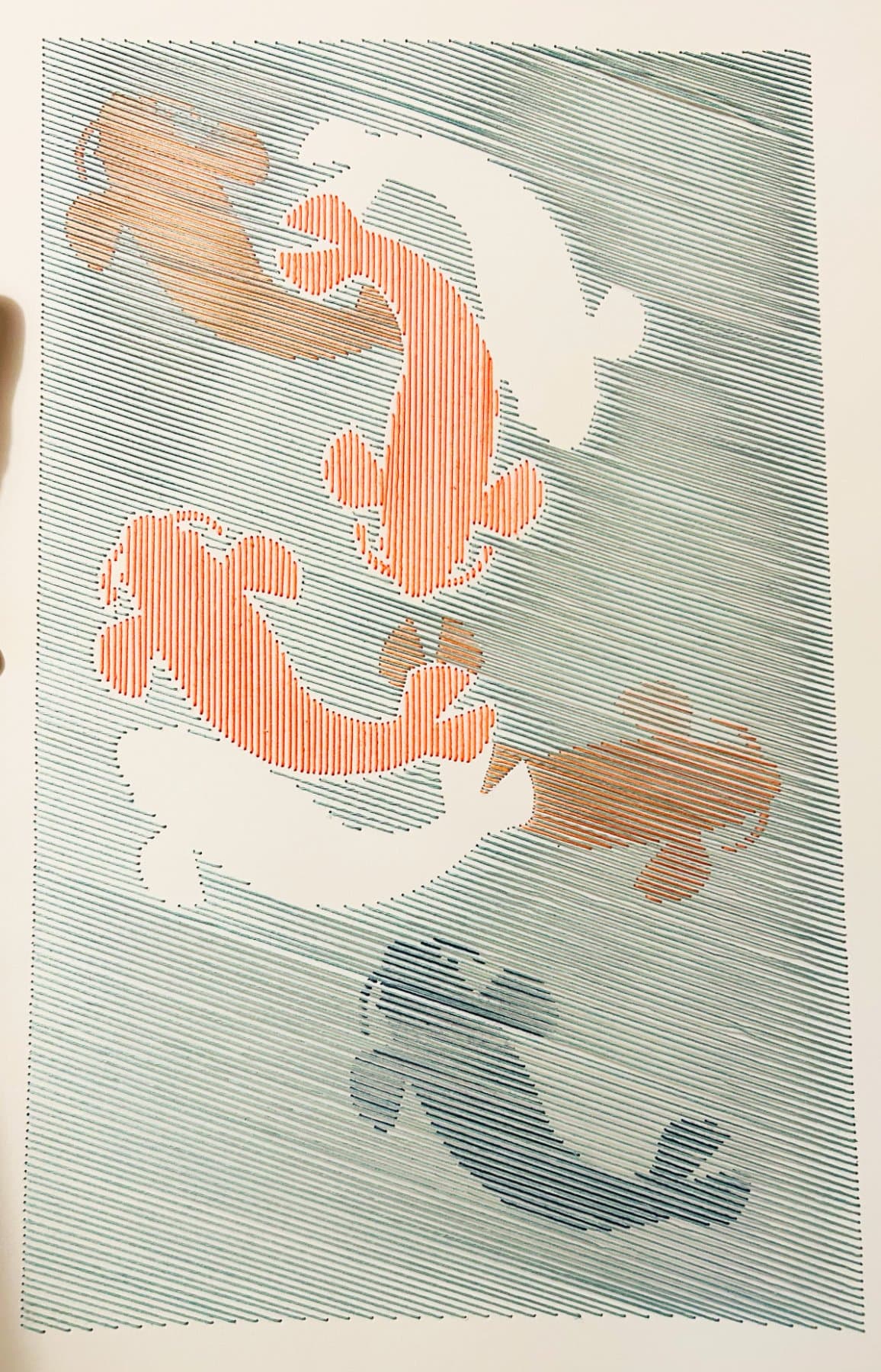 Nature's Rhythm- Fish through Water — view 1