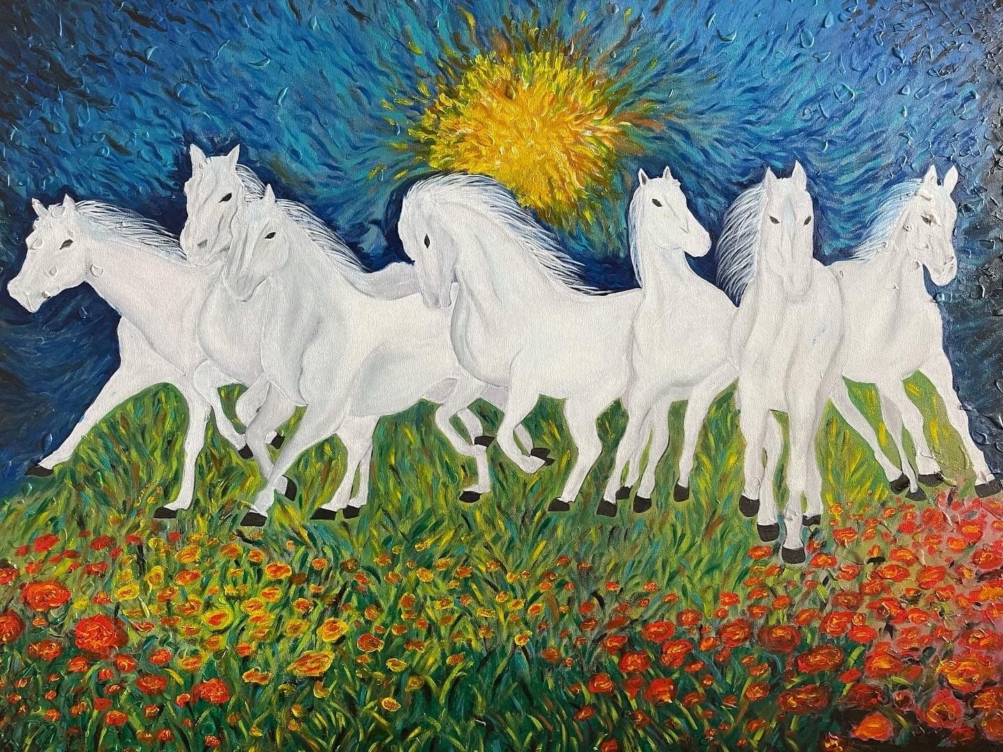 Seven Horses — view 1
