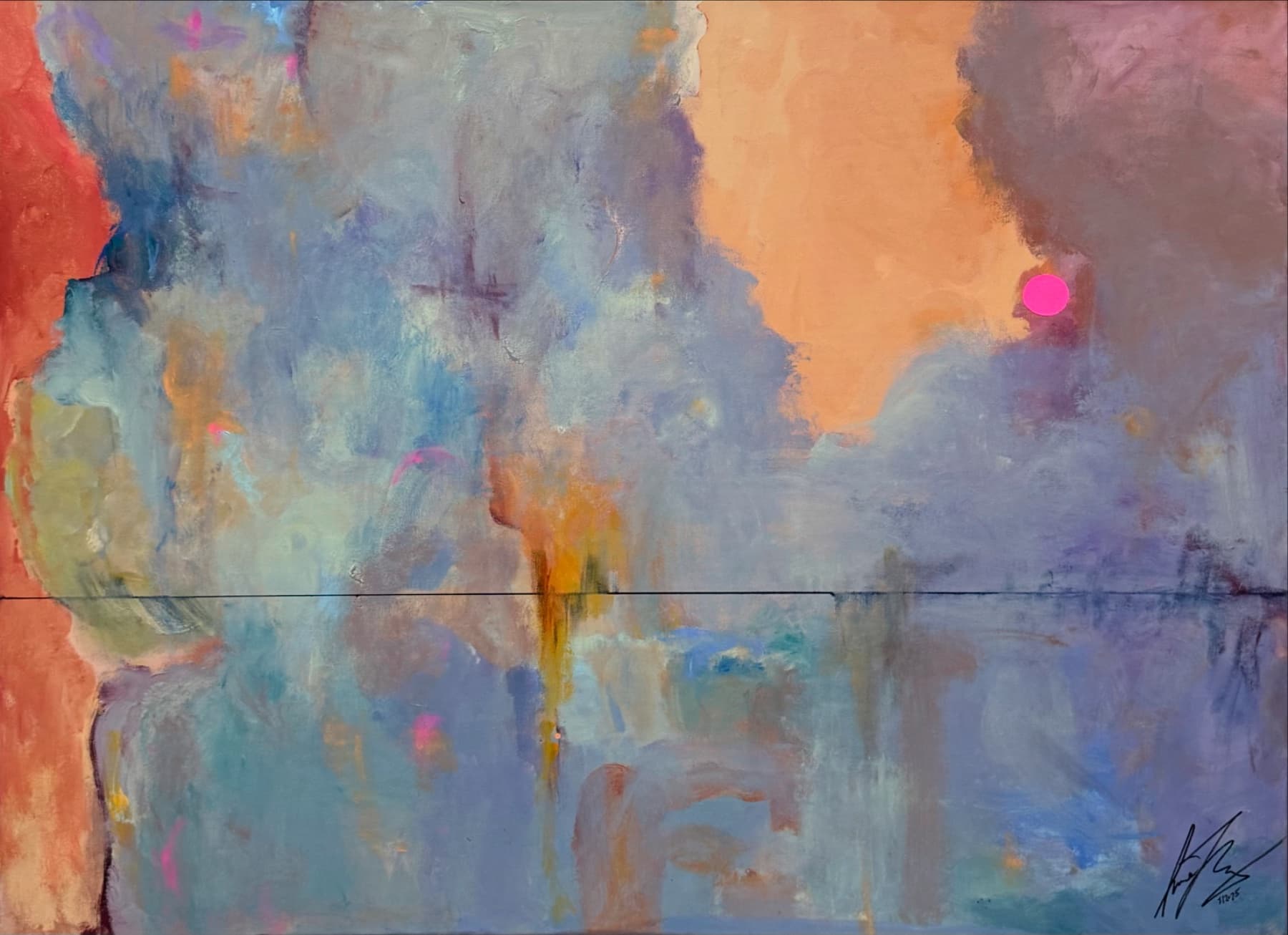 I FEEL LIKE MONET WOULD HAVE REALLY LOVED HOT PINK IF IT WAS PROPERLY AVAILABLE TO HIM — view 1