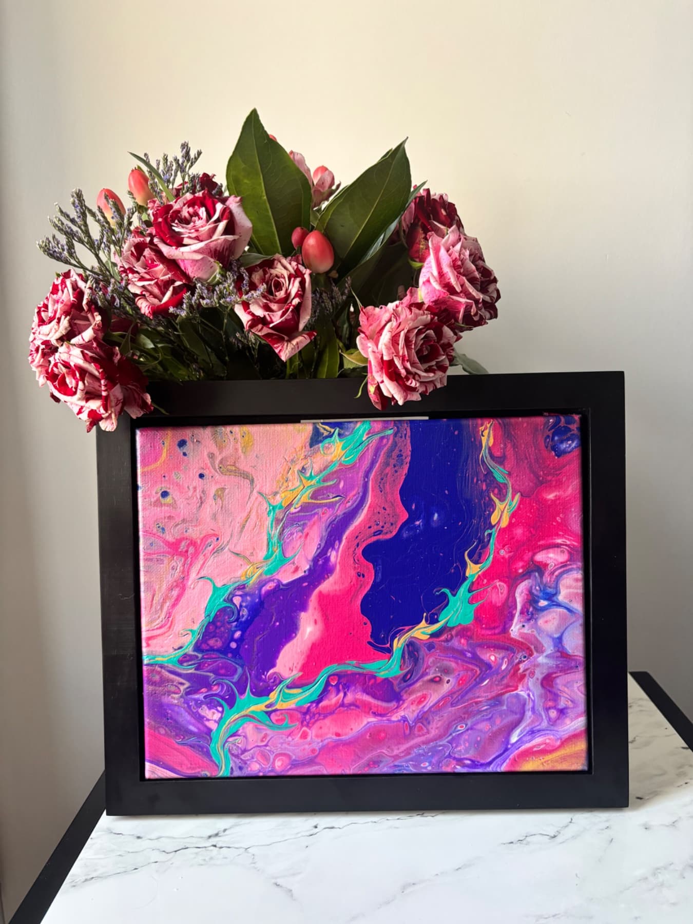 Fuchsia Neon Blooms — view 1