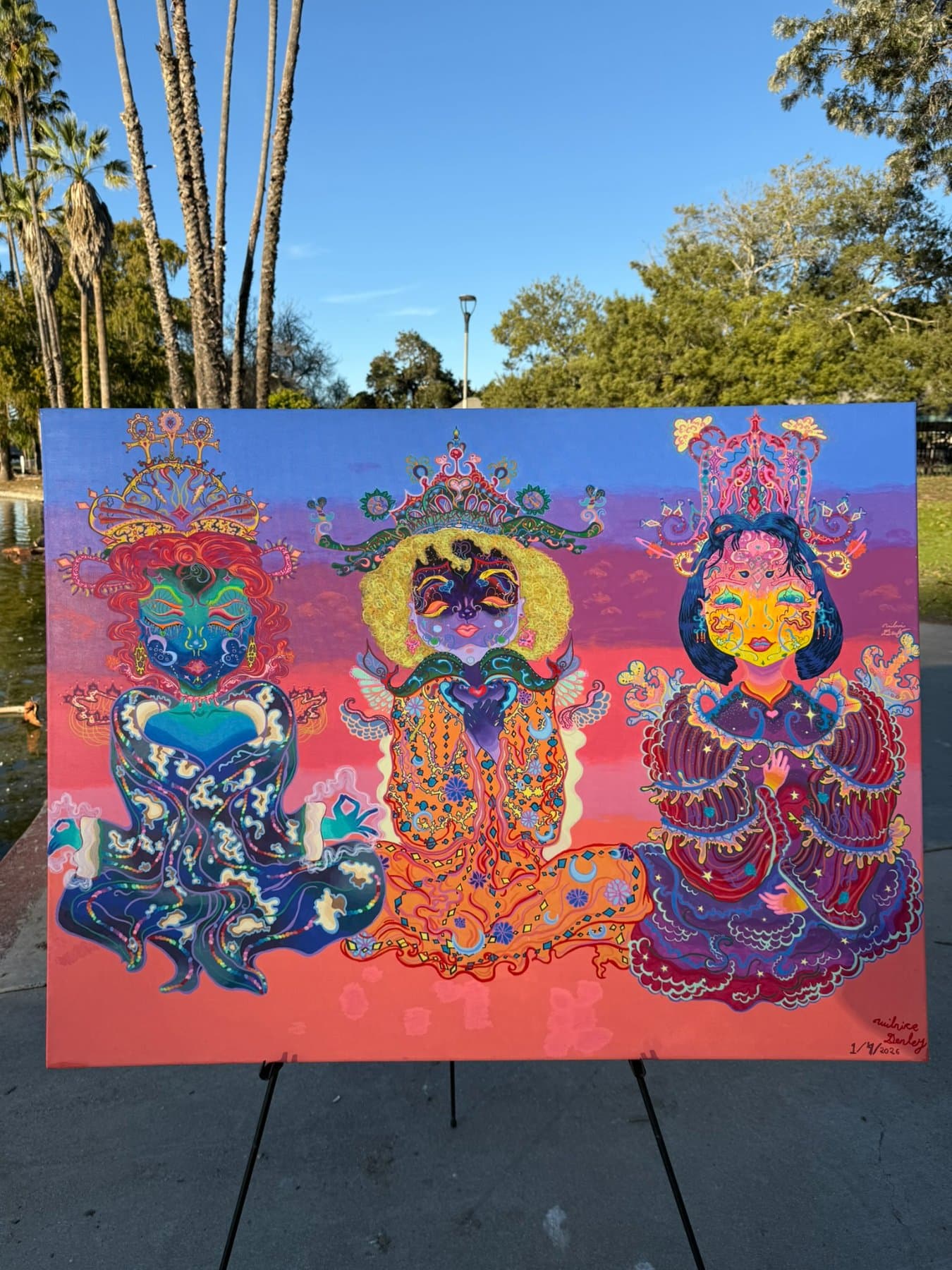The Three queens of Tara — view 1