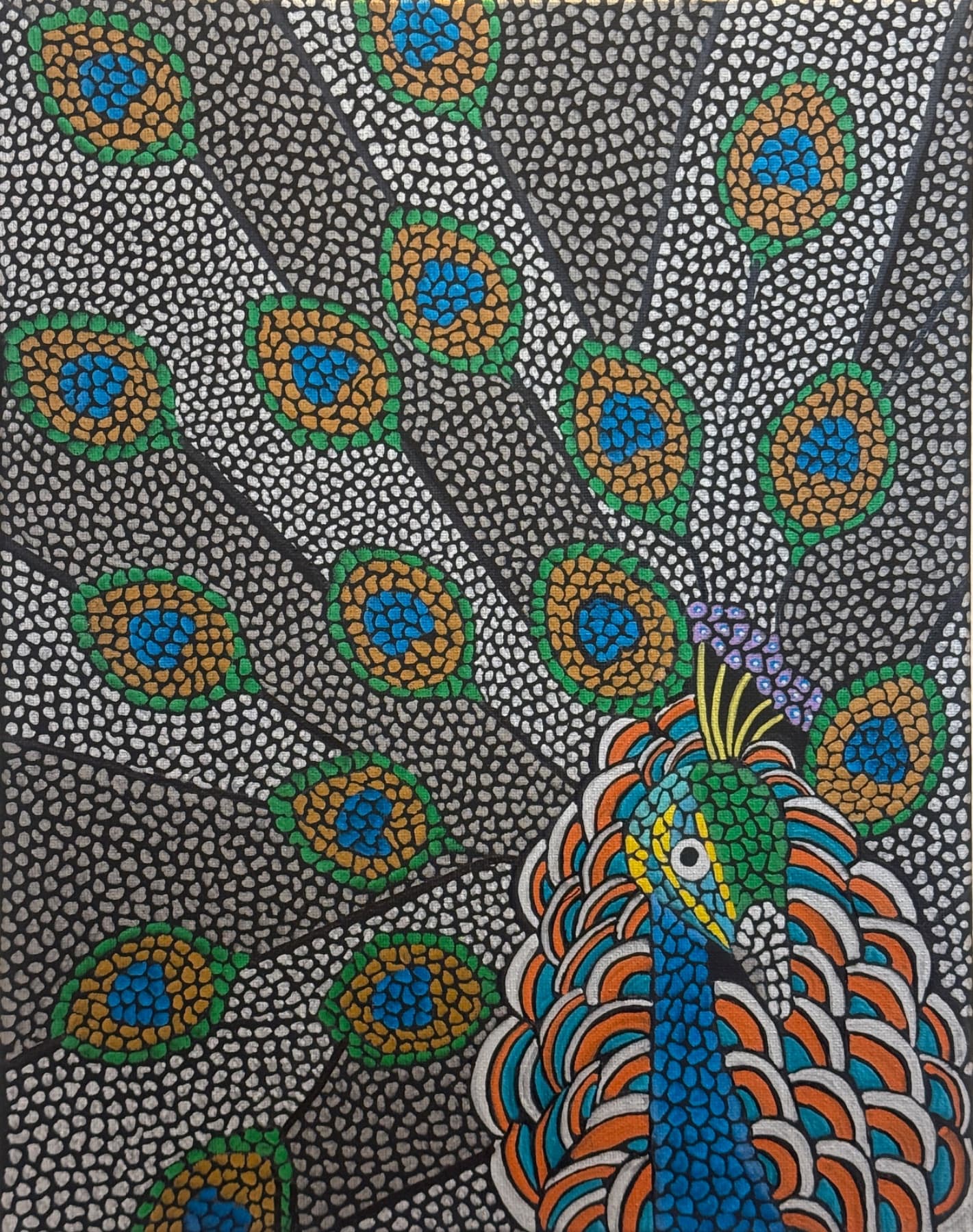 Peacock Blues — view 1
