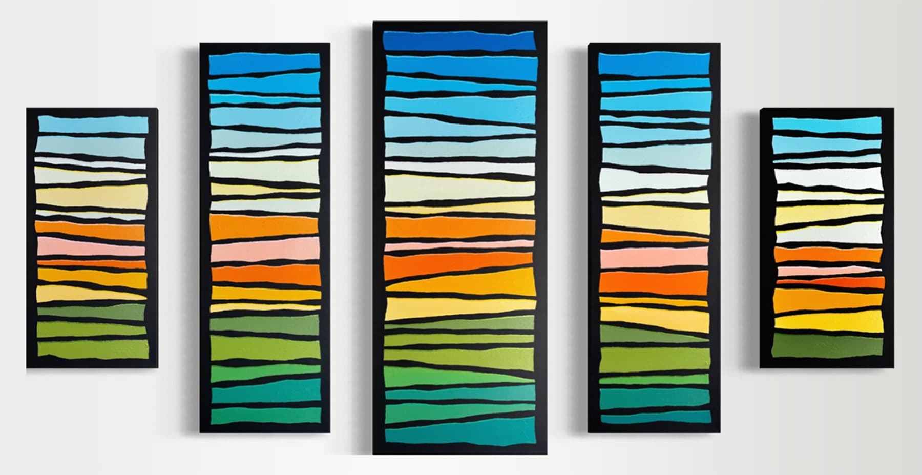 Pop Stripes: Summer Evening — view 1