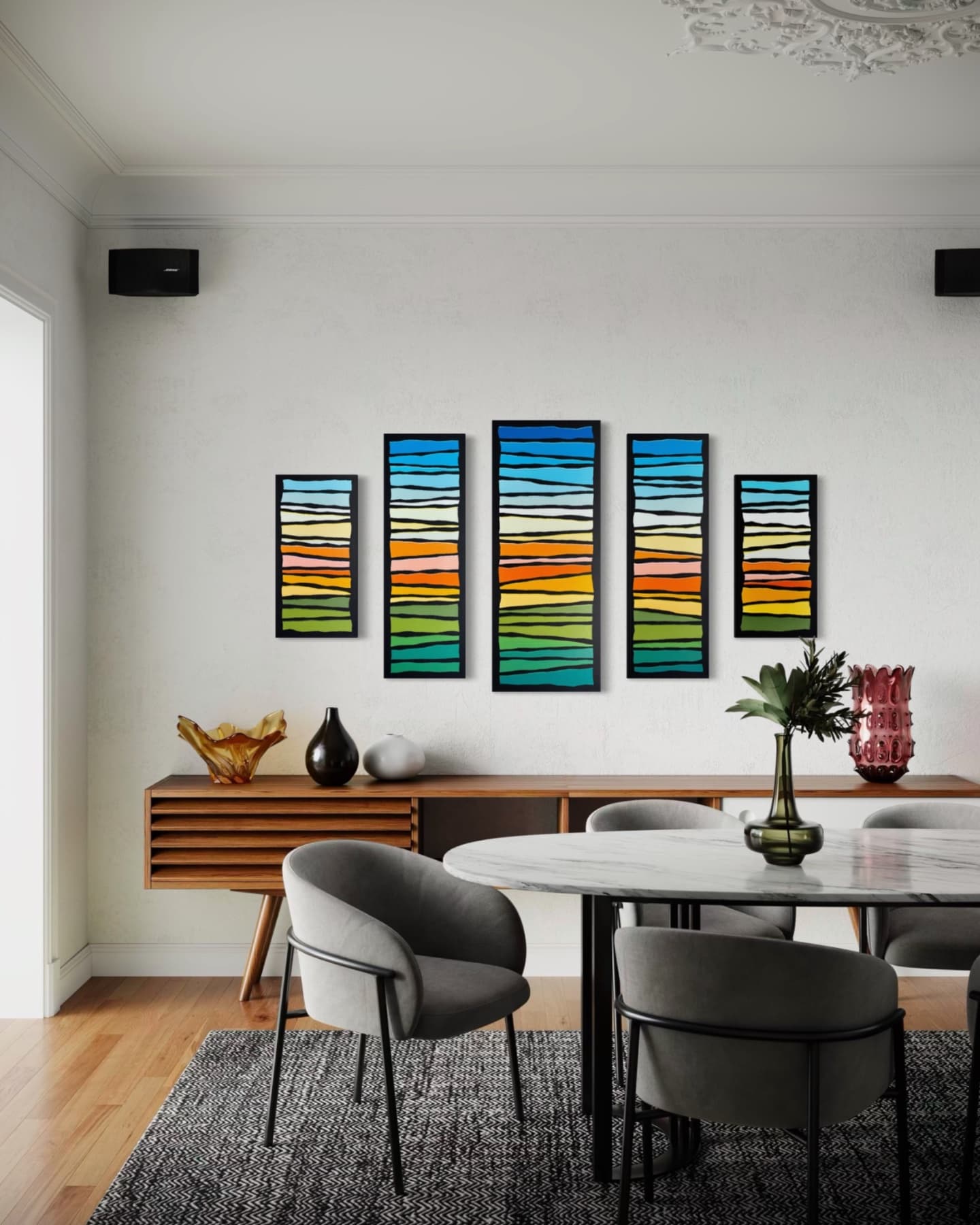 Pop Stripes: Summer Evening — view 3