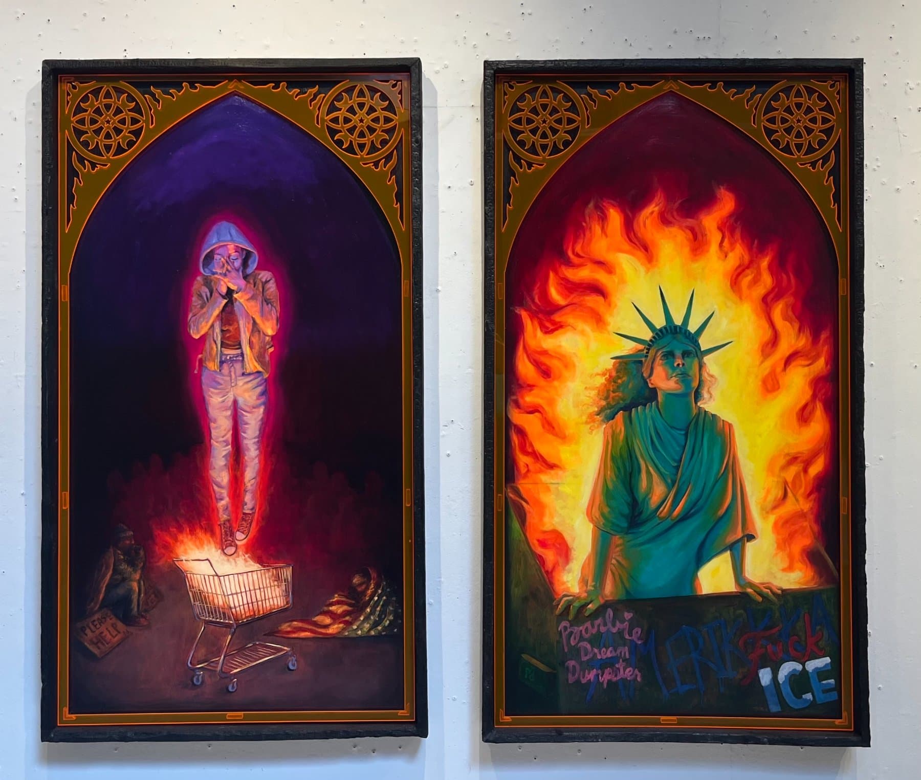 Diptych: Empathy & Liberty — view 1
