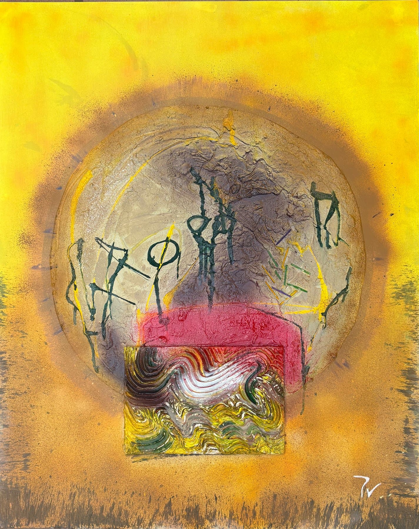 yellow planet — view 1