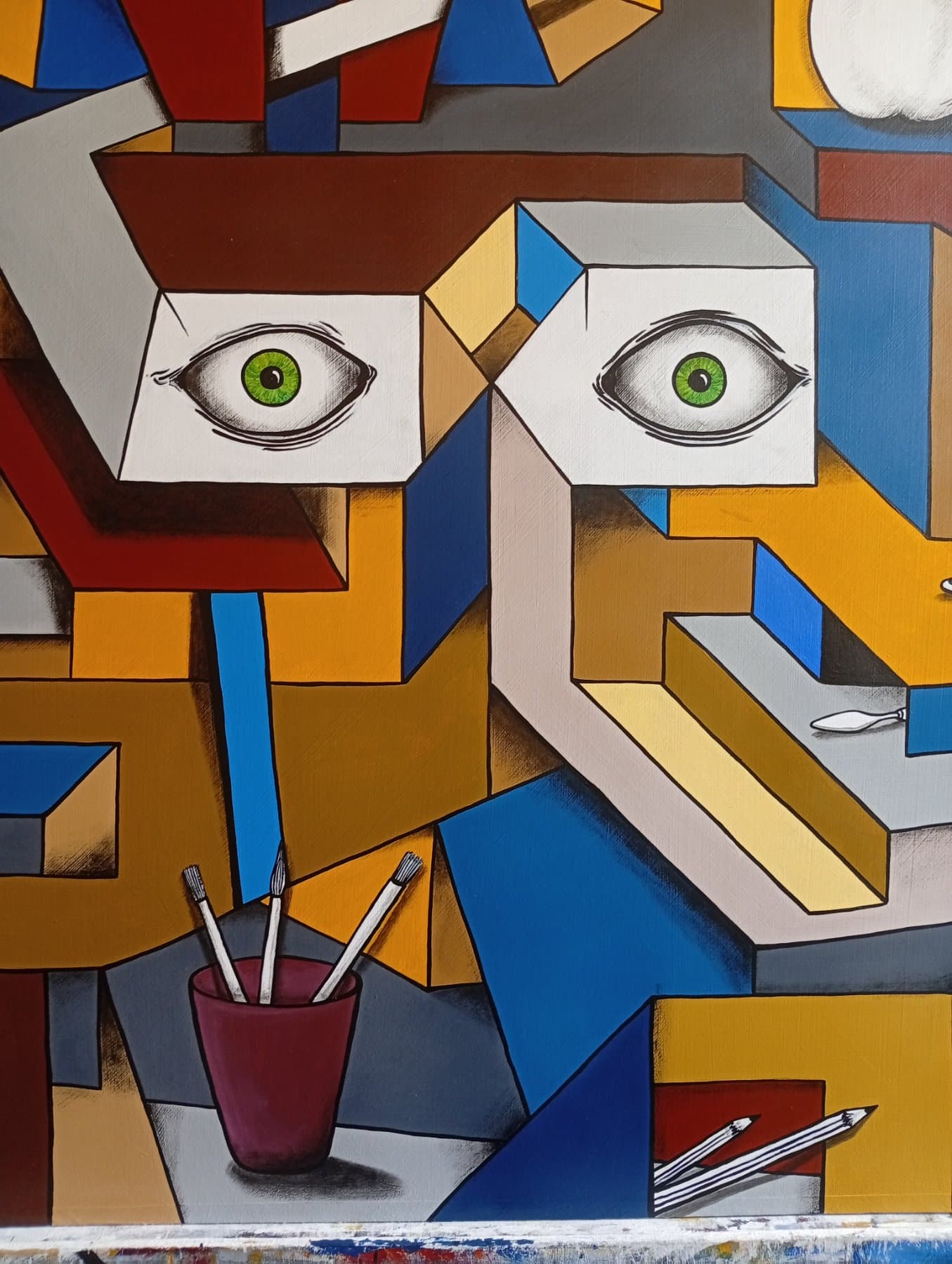 Geometric gaze — view 2