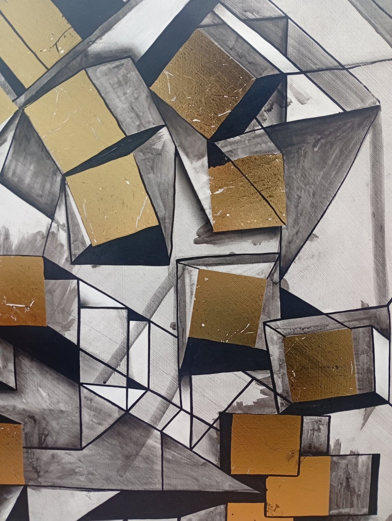 Golden Geometry Puzzle — view 2