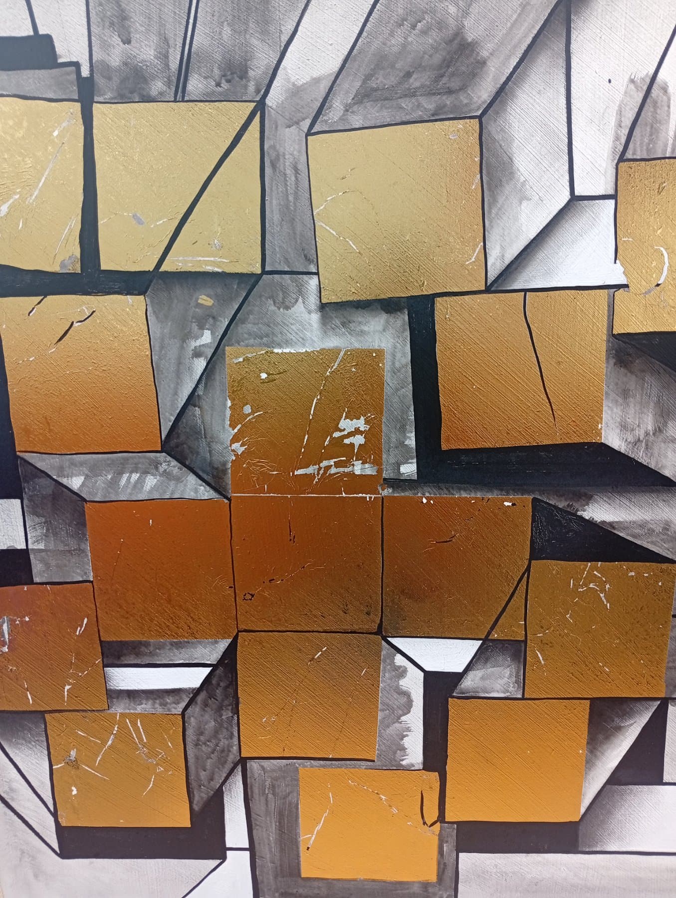 Golden Geometry Puzzle — view 3