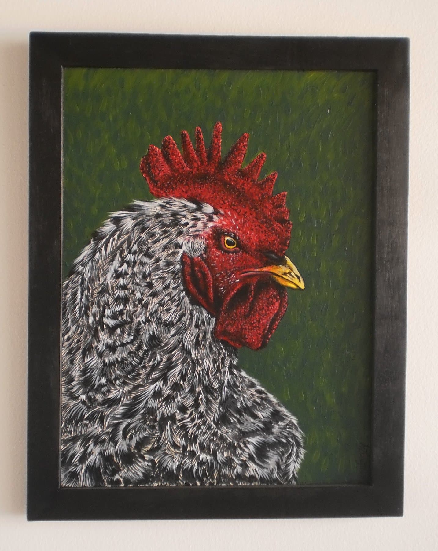 Rooster portrait — view 3