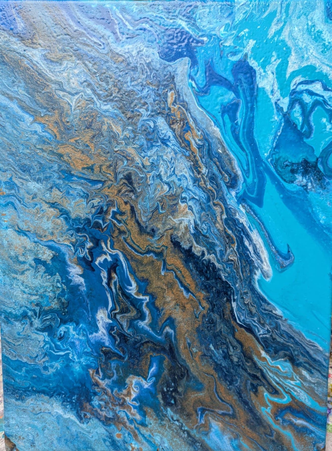 Earth from the sky — view 1