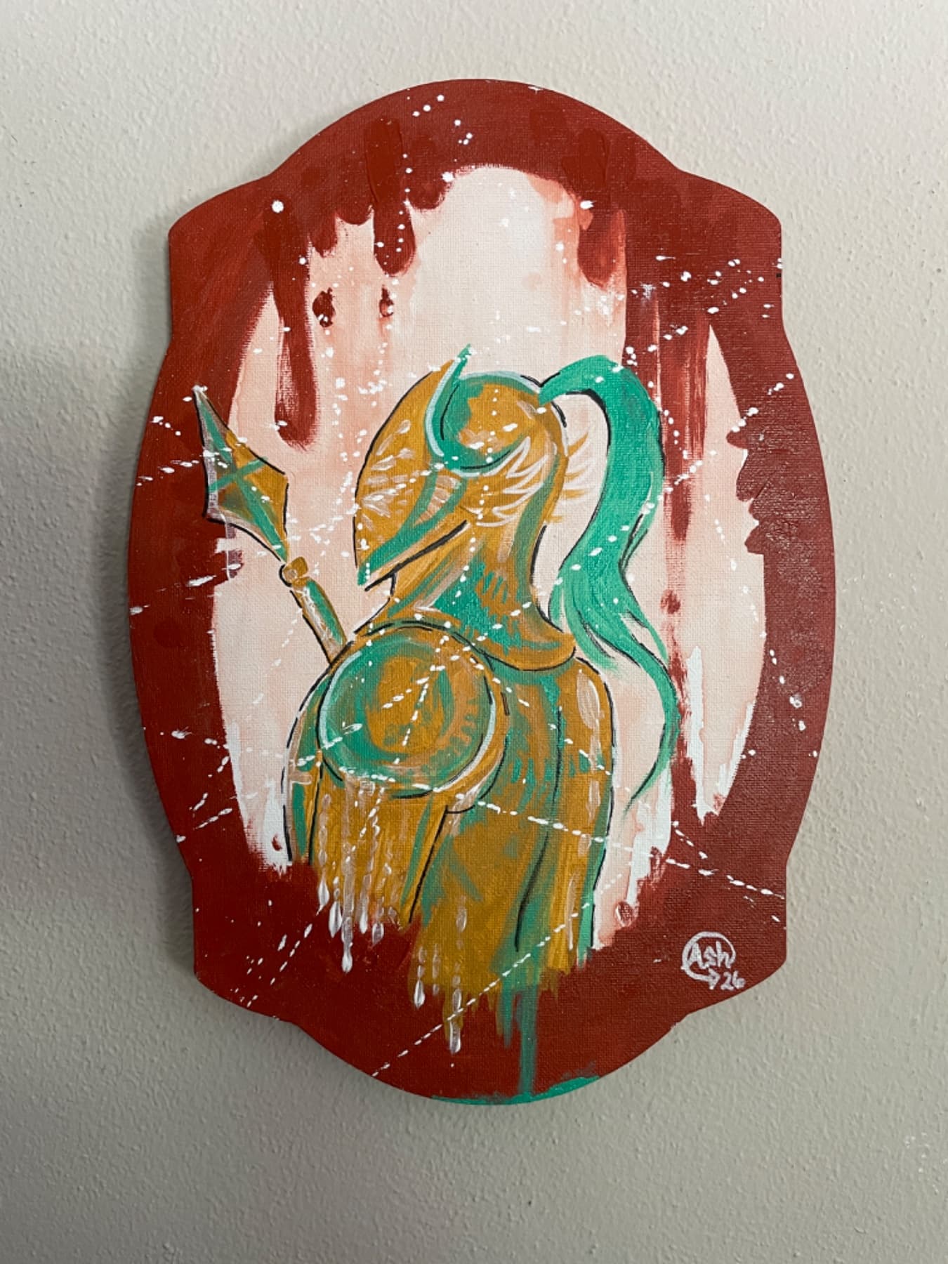 Red Ephesian Warrior — view 1