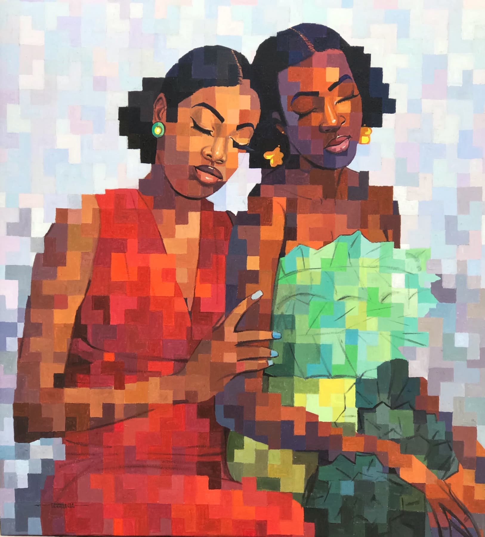 Sisterly solidarity — view 1