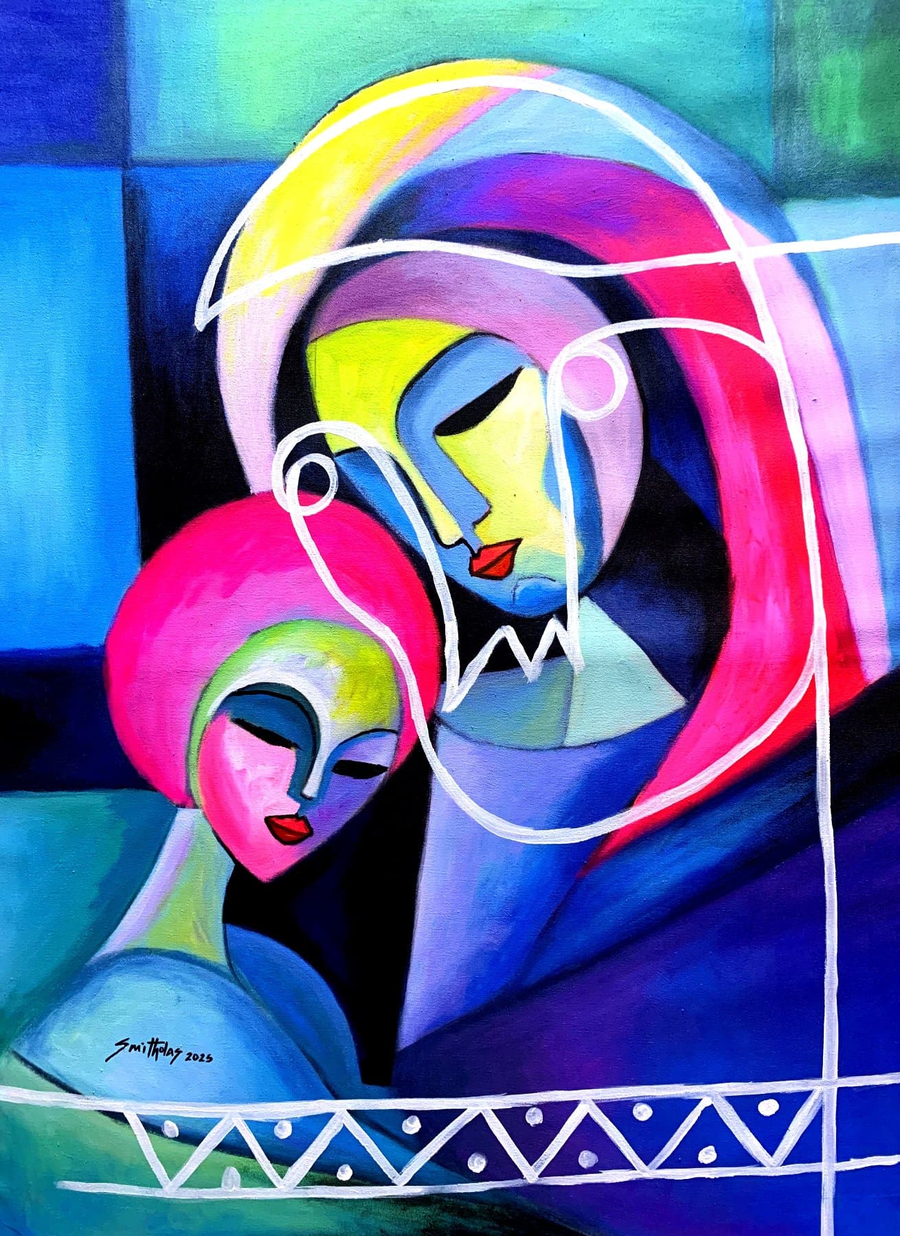 Blue Period Motherhood — view 1