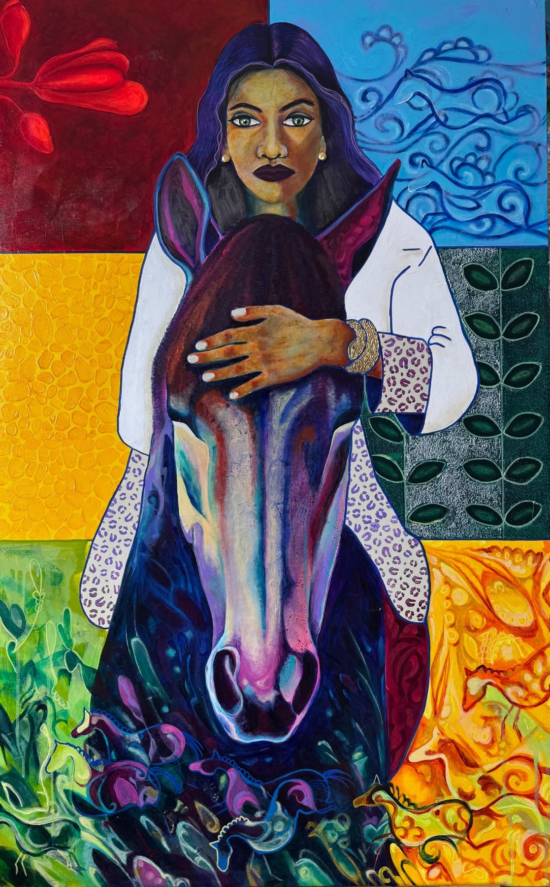 She Rides Between Worlds — view 1
