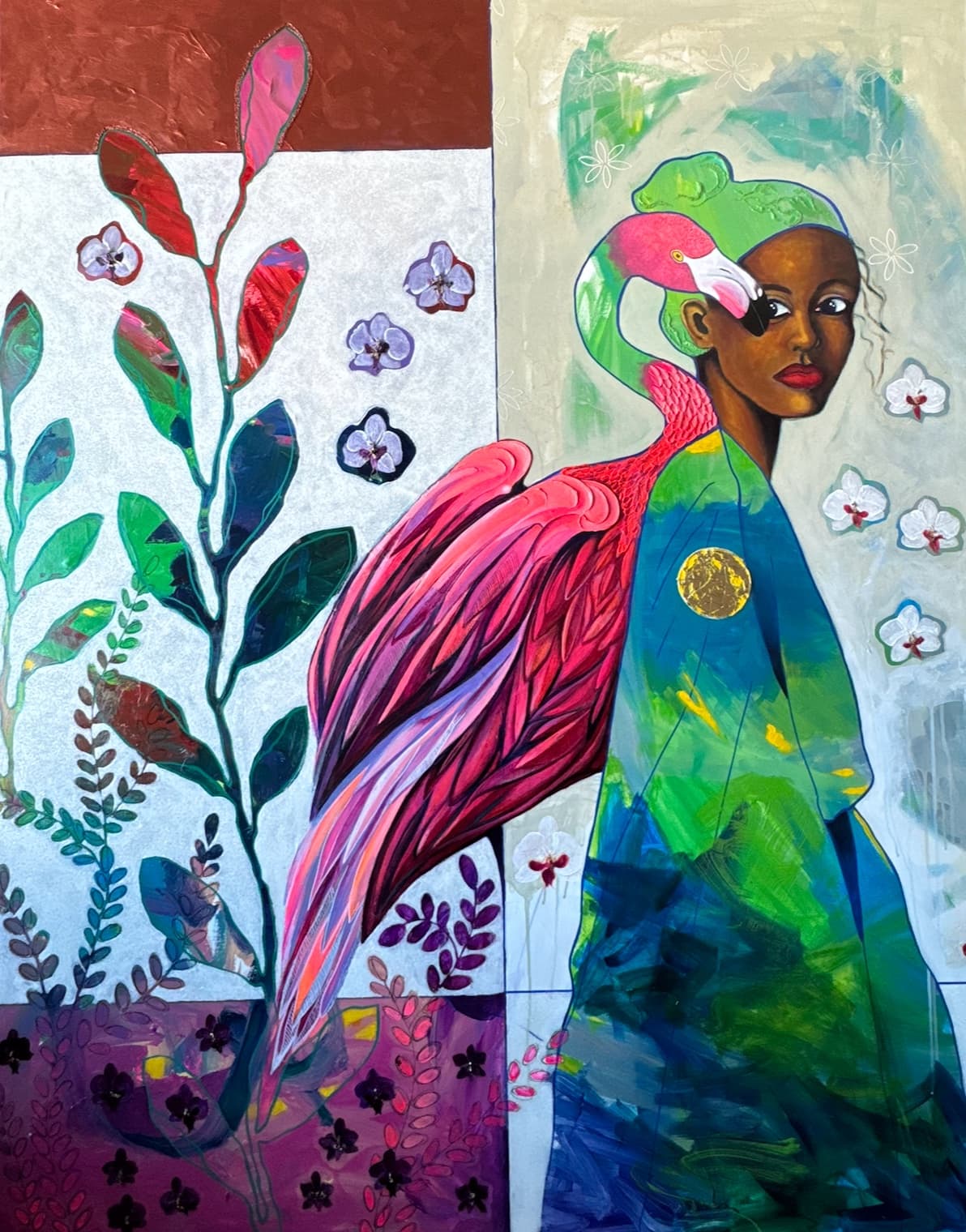 The Flamingo and The Orchid — view 1