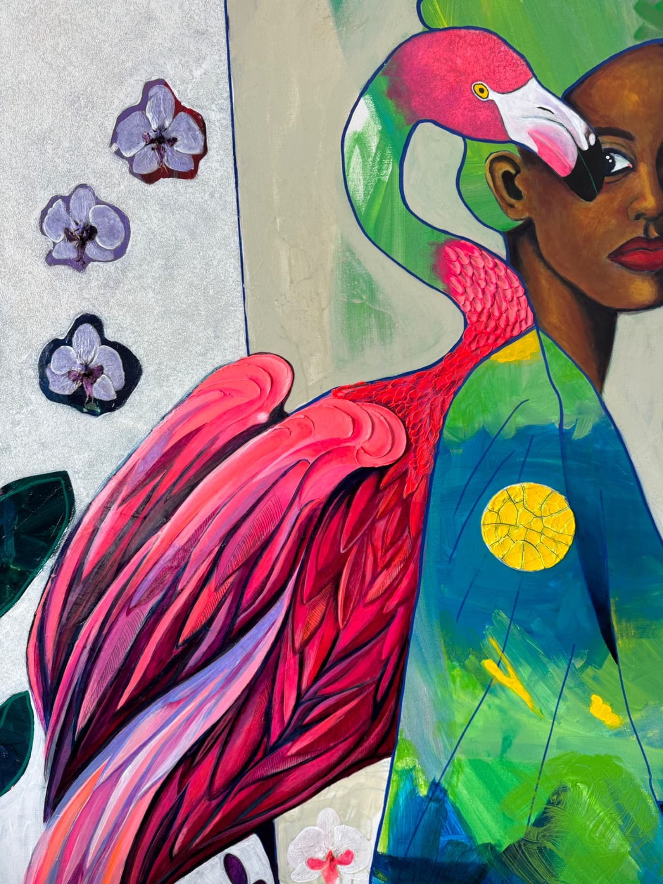 The Flamingo and The Orchid — view 3