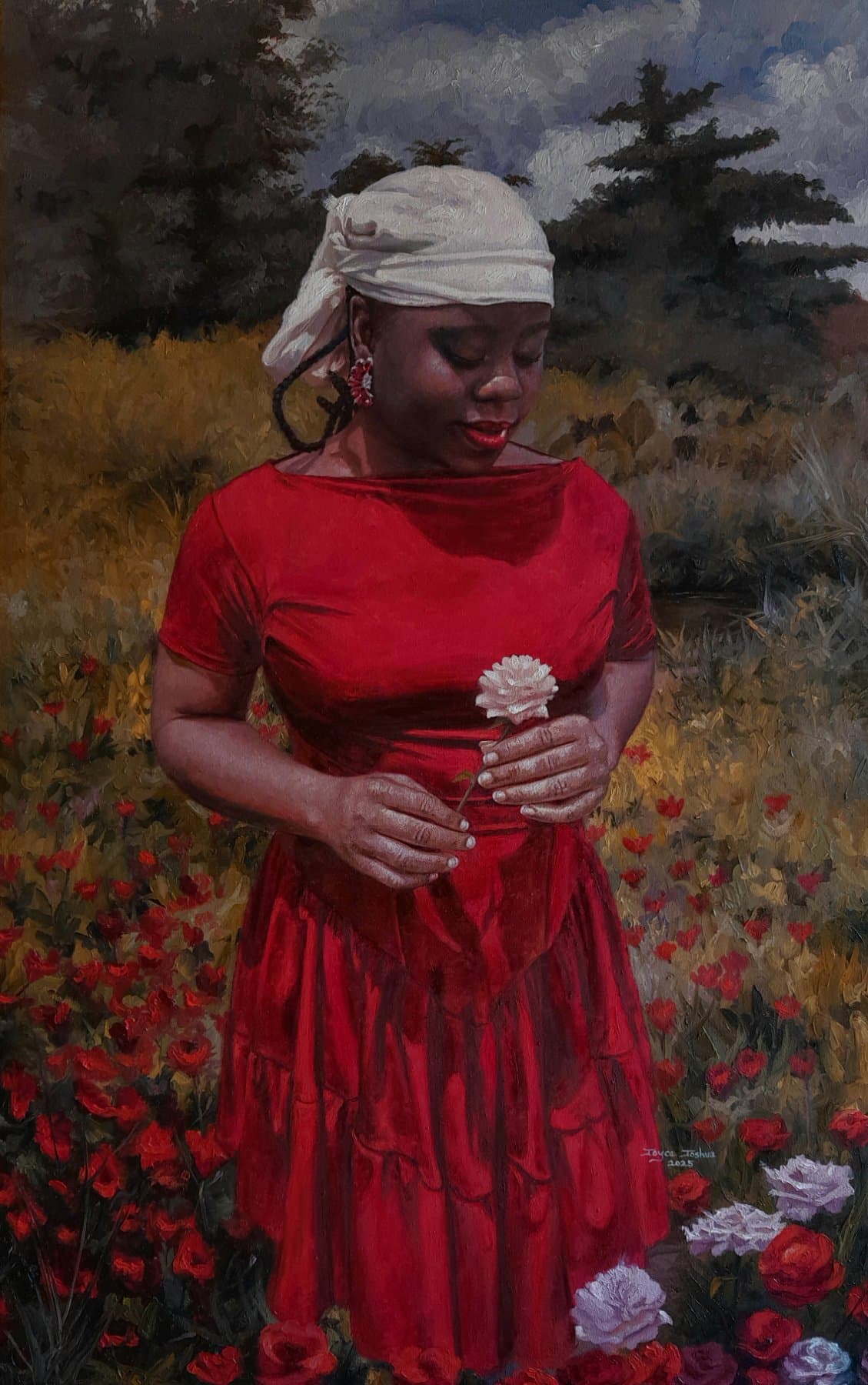 Graced in Red — view 1
